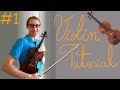 Geige/Violine lernen - Als Anfänger beginnen - schweres Instrument - Suzuki Methode | Tutorial #1