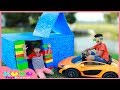 Kudo Family Pretend Play with Playhouse Toys for Kids Fun Playtime