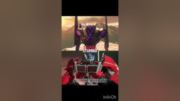 Soundwave vs Optimus Prime #transformers #transformersprime #tfp #short #1v1