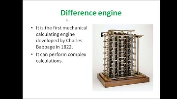 class 5th chapter  1(History of computers) by Sonia