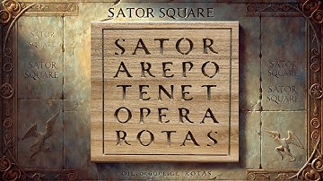 The Mystery of the Sator Square: Ancient Symbol or Hidden Code?