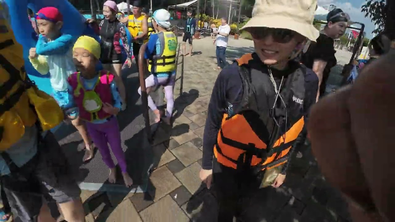 20251004 帶全家人去麗寶遊樂第一次 體驗