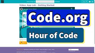 Codeorg Intro To App Lab Hour Of Code Tutorial With Answers