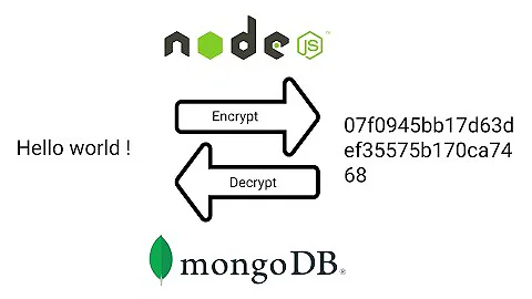 Encrypt and Decrypt String using Node JS and Mongo DB