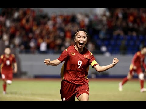 Pha đánh đầu thành bàn đưa ĐT bóng đá nữ Việt Nam vào chung kết SEA Games của Huỳnh Như | VTV24