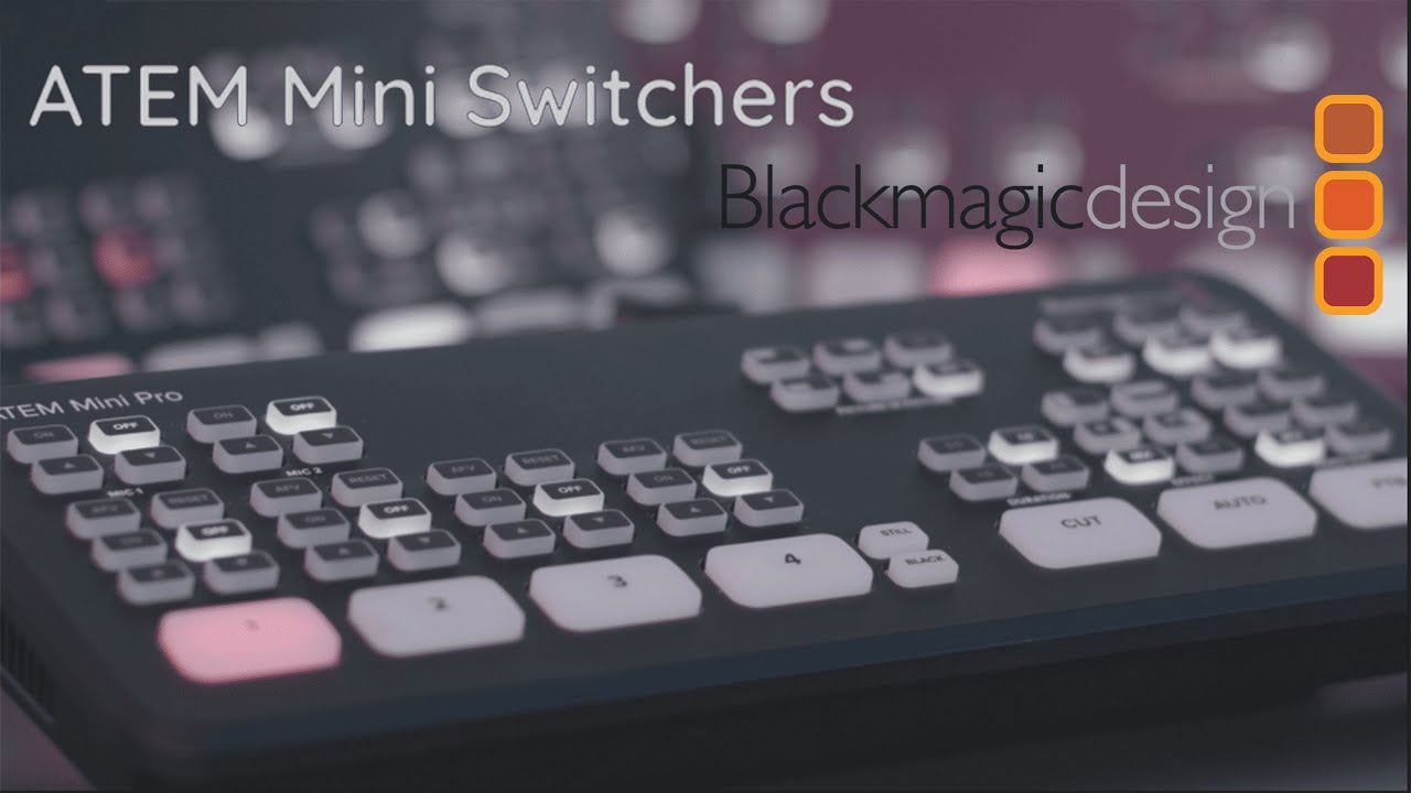 Blackmagic Design ATEM Mini Comparison   Mini, Mini Pro, & Mini Pro ISO