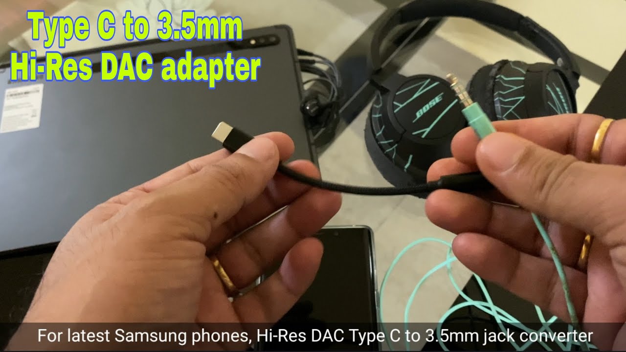 USB C to 3.5 mm Jack Female Auxiliary Audio Cable for Samsung Galaxy S23  Ultra Connect Your Mobile to Your Headphones, Headphones, etc. 