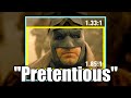 Zack Snyder's "Pretentious" Aspect Ratio For The Snyder Cut