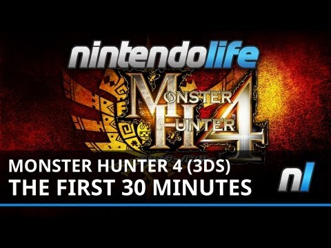 Video: Podrobnosti First Monster Hunter 3DS