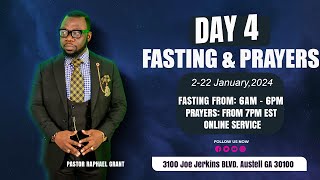 DAY 4 FASTING &amp; PRAYERS | OVERTURNING EVIL PATTERNS | PASTOR RAPHAEL GRANT