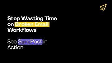 Stop wasting time on broken email workflows - See Sendpost in Action