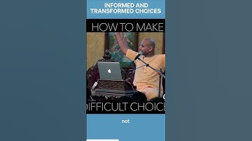 How to make Difficult Choices | Gaur Gopal Das