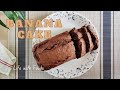 Banana Cake | Whole Wheat Chocolate Cake | Healthy Dessert | Banana Bread |  Life with Foods