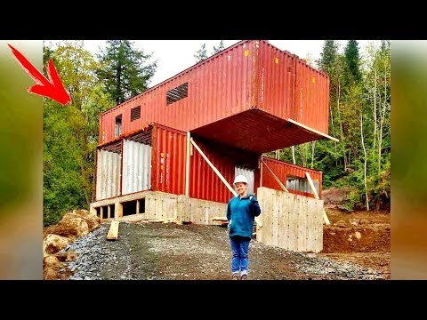 Alle belächelten die Frau, die 4 Container kaufte ... Bis sie etwas UNGLAUBLICHES daraus machte ...