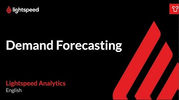 Demand Forecasting - Lightspeed Analytics