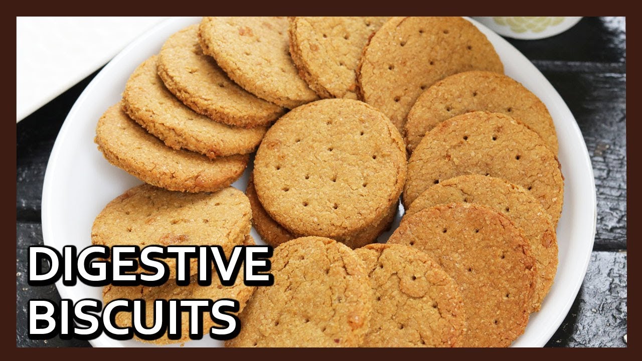 Atta Biscuits Recipe in a Kadai | Digestive Biscuit recipe | Homemade Healthy Atta Biscuit | Healthy Kadai