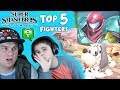 Super Smash Bros. Top 5 Favorite Characters by HobbyFamilyGaming