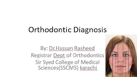 Orthodontic Diagnosis: the problem-oriented approach, lecture no 1/part1 | Dr.Hassan Rasheed