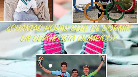 ¿Cuántas horas duerme un deportista?