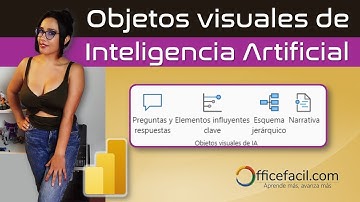 Objetos visuales de IA en #powerbi