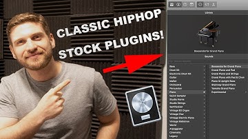 MAKING A FIRE CLASSIC HIP HOP BEAT WITH LOGIC PRO X STOCK PLUGINS! LOGIC PRO X STOCK PLUGINS BEAT