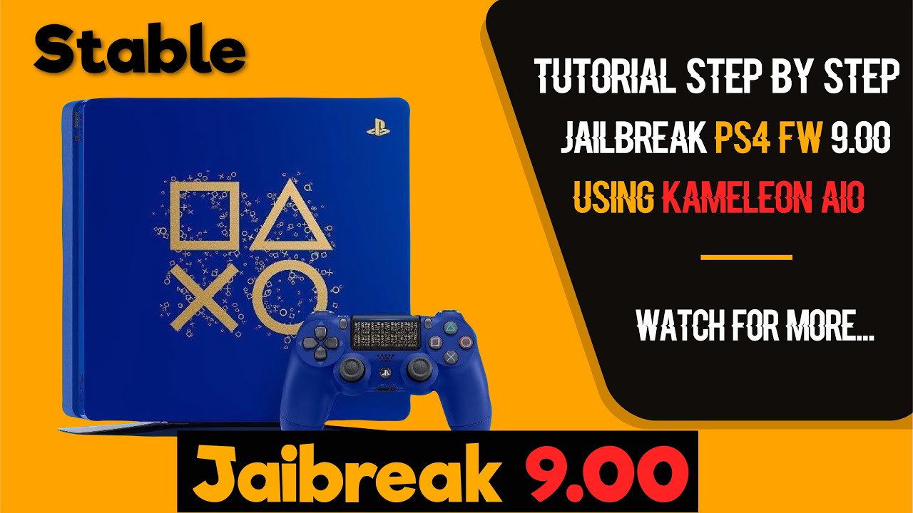 PS4 Jailbreak 9.00 + 100% Stable + Night King Host + Goldhenv2.3.0 + Beta 