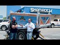 Branding with the equipter 4000  shamrock roofing and construction