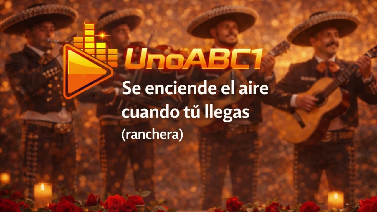 Se enciende el aire cuando tú llegas(ranchera romántica clásica)