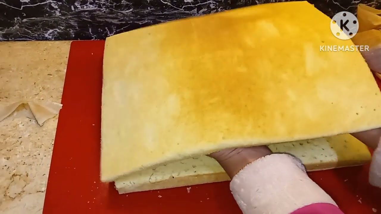 طريقة عمل الاسبونج بالدقيق العادي🍰 بدون فصل المكونات🍰 من ايد ام فيلو🎂 