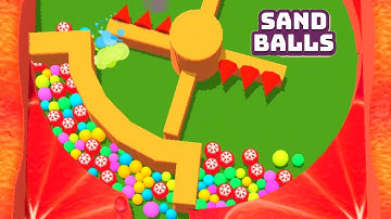 Sand Balls Fruit Island All Levels Gameplay Walkthrough (iOS,Android)