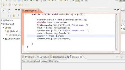 java tutorial   5   Basic Math Operations   تعلم البرمجة بلغة جافا