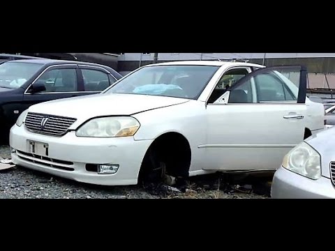 廃車のトヨタ マーク グランデ 110系 Toyota Mark Grande Scrap