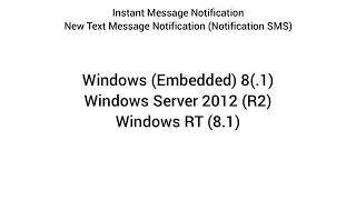 Windows Messaging Notification Sounds