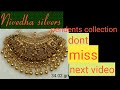 Nivedha silvers new collection