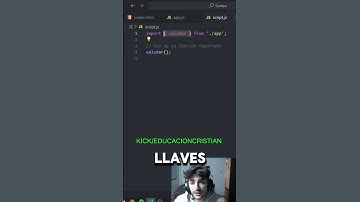 Importar y exportar funciones en js #desarrolladorweb #javascript #javascripttutorial