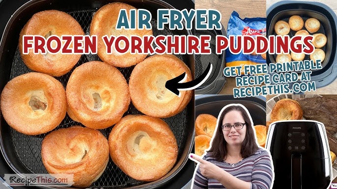 Air Fryer Yorkshire Pudding - Supergolden Bakes