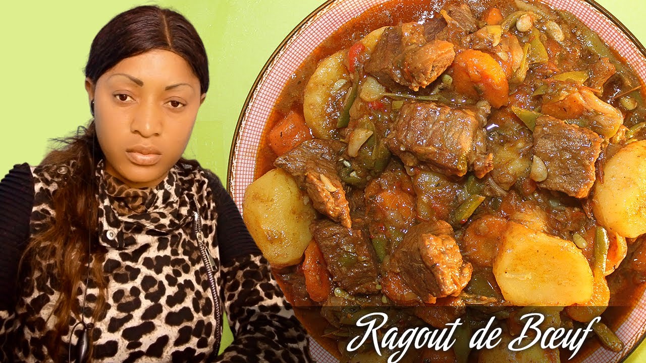 Rytha BM: Comment Préparer le Ragout de Bœuf aux Carottes et Pomme de Terre.