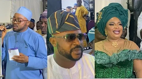 ODUNLADE ADEKOLA AND SAOTY AREWA SURPRISE LAIDE BAKERE AT HER MOTHER 70TH BIRTHDAY CELEBRATION 