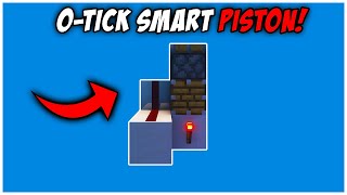 Fast 0-Tick Smart Piston Tutorial | Minecraft Java 1.20.6!
