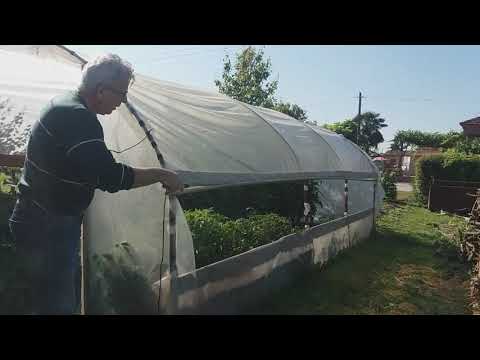 Κατασκευή θερμοκήπιο How to make a basic greenhouse.