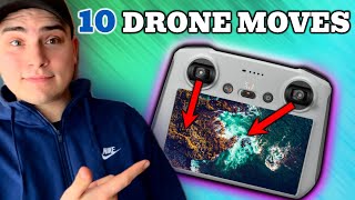 10 Epic DRONE Moves You NEED To Know | DJI PRO Tips For Cinematic Shots!
