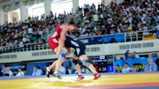 Check out this female wrestling highlight from the 2014 world
championship in tashkent.