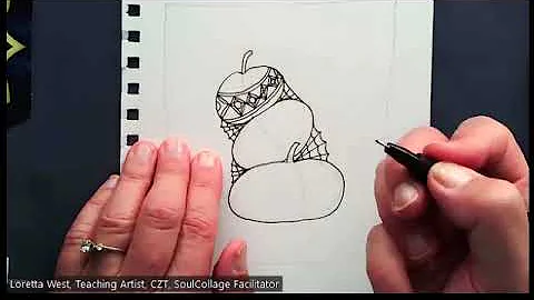 Short Zentangle Lesson - TangleTuesday -Tangled To...