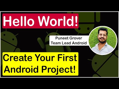 Create Your First Android App: A Beginner's Guide | Android Studio, IDE, Emulator | CodingWithPuneet