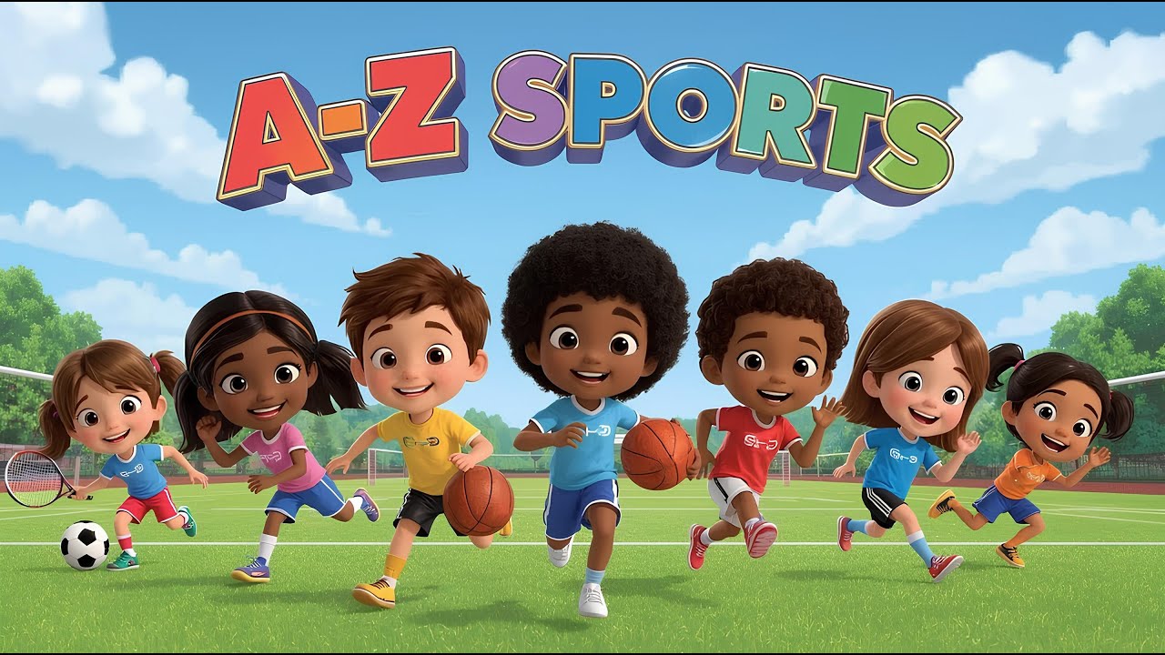 A to Z - Sports Edition || Kids Video Song || Nursery Kids || PanoramicBuzzHive