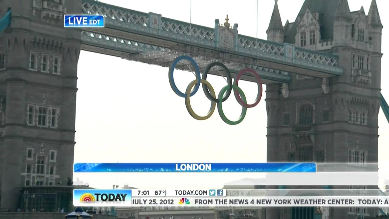 NBC: Today Show Open at London Olympics - YouTube