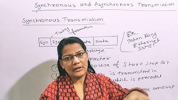 Synchronous and Asynchronous Transmission Modes | Computer Network