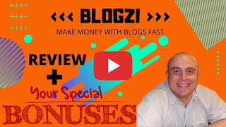Blogzi Review! Demo &amp; Bonuses! (Make Money With Blogs in 2021)