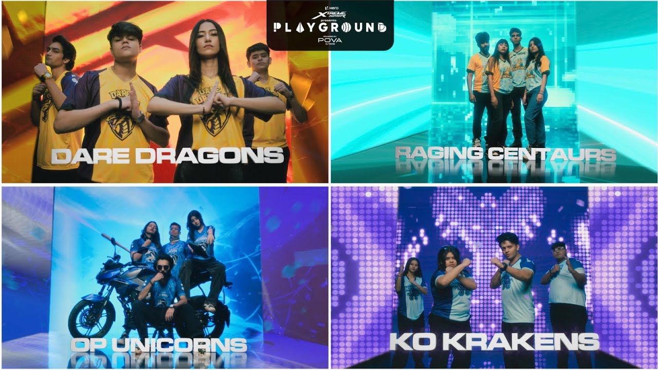 Heroes of Playground 3 | CarryMinati, Elvish Yadav, Techno Gamerz, Mortal