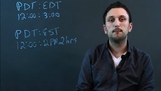 How to Convert PDT Time to EST : Math Conversions